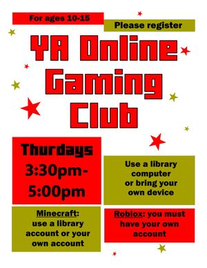 YA Online Gaming Clu YA Online Gaming Clu